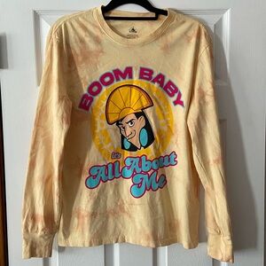 NWT Disney Parks Kuzco Long Sleeve Shirt